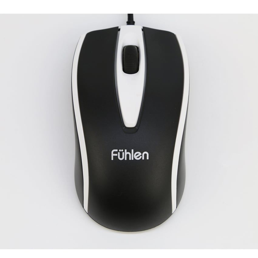  Chuột Fuhlen L102 (USB/đen trắng) 