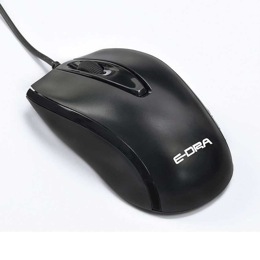  Chuột Edra EM601 v2 đen (USB) 