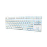  Bàn phím cơ Edra EK387L màu trắng Red Switch (USBC/Led trắng) 