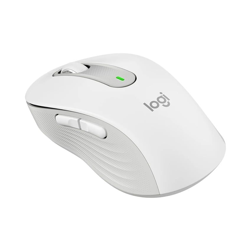  Chuột không dây Logitech M650L Signature màu trắng (Wireless/Bluetooth) 