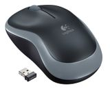  Chuột không dây Logitech M185 Wireless (USB/Xám đen) 
