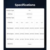  Ổ cứng SSD gắn trong Orico 2.5 inch SATA 3.0 Y20 