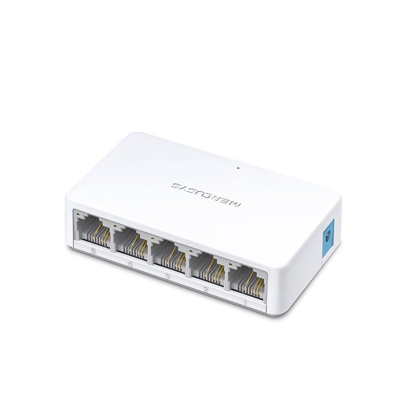  Switch Chia Mạng Mercusys MS105 (5 Cổng 10/100Mbps vỏ nhựa) 