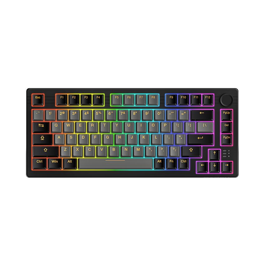  Bàn phím cơ Dareu EK75 PRO TRI-MODE Black-Golden _Dream switch 