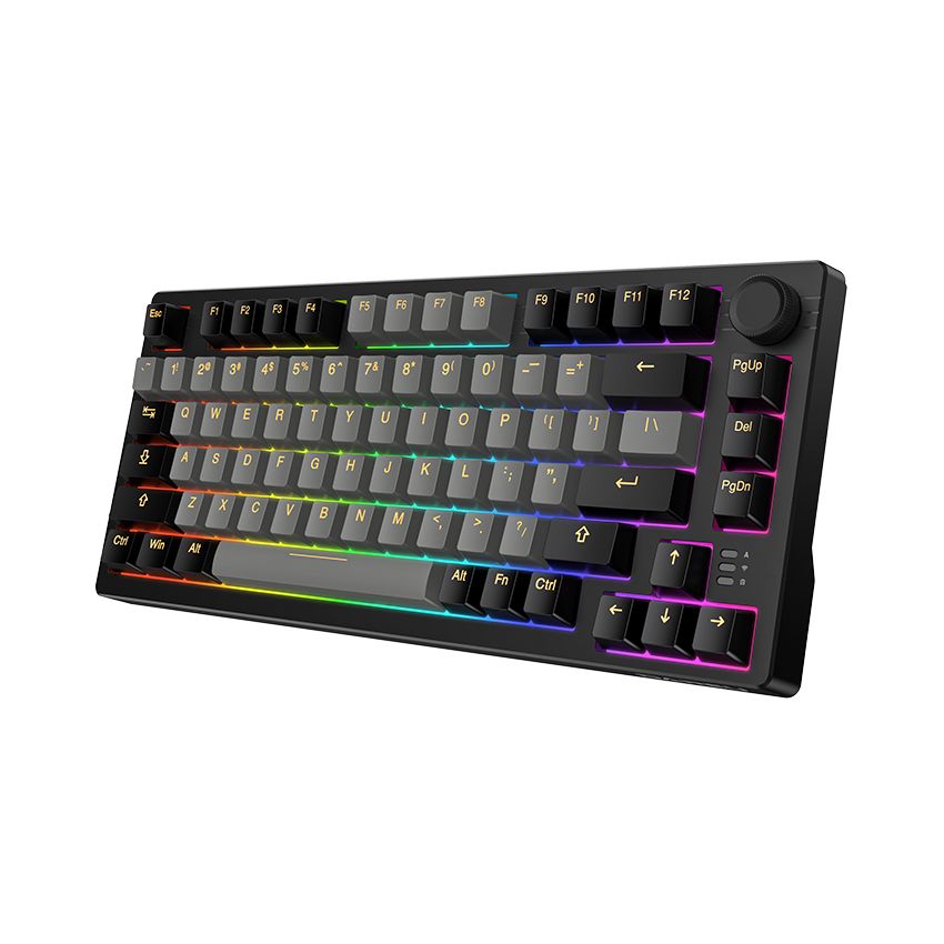  Bàn phím cơ Dareu EK75 PRO TRI-MODE Black-Golden _Dream switch 