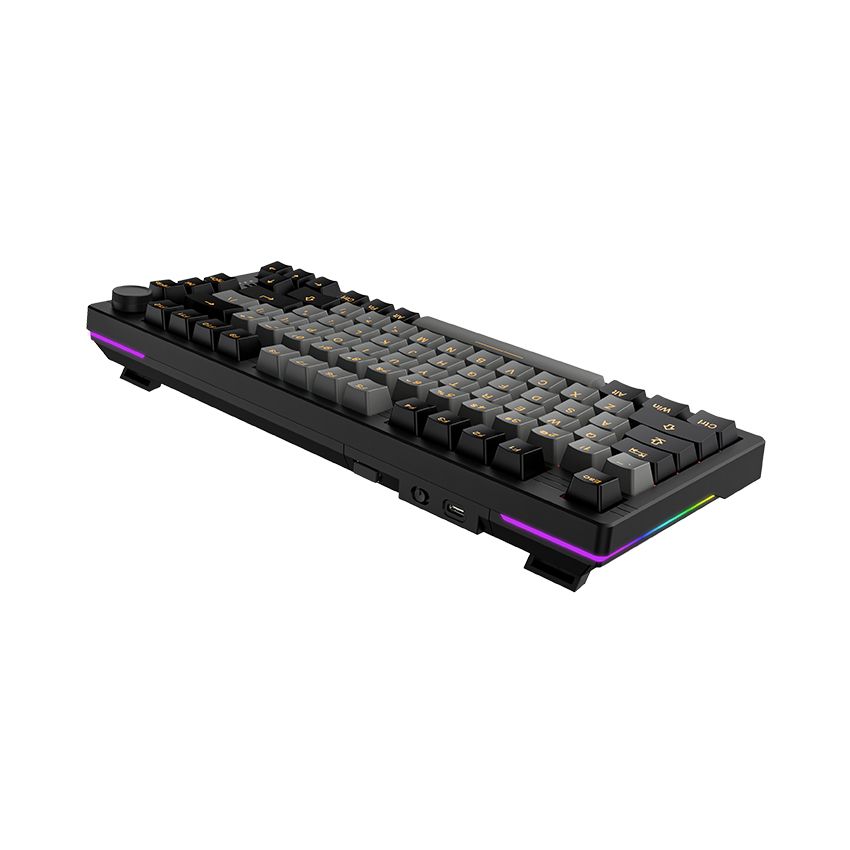  Bàn phím cơ Dareu EK75 PRO TRI-MODE Black-Golden _Dream switch 