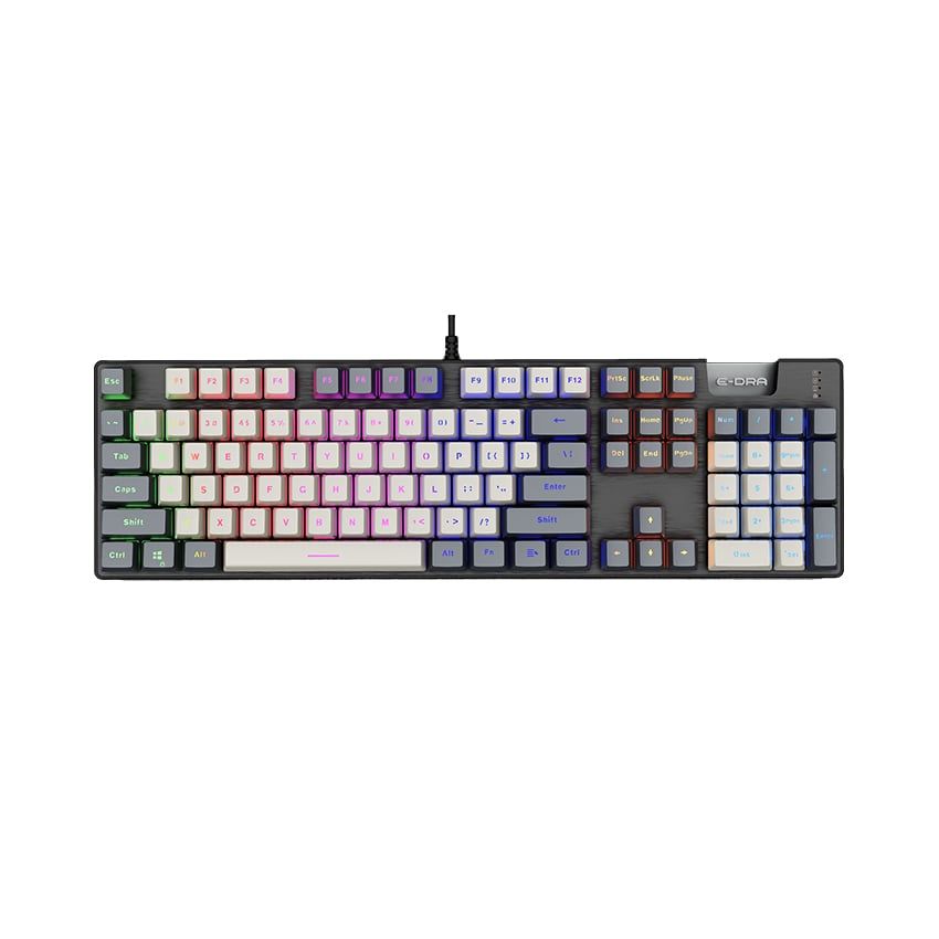  Bàn phím cơ có dây Edra EK312 Alpha _ Brown Switch 