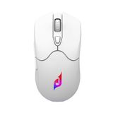  Chuột gaming không dây Edra EM623W Trắng (USB Wireless 2.4Ghz /Bluetooth/RGB/Huano switch) 