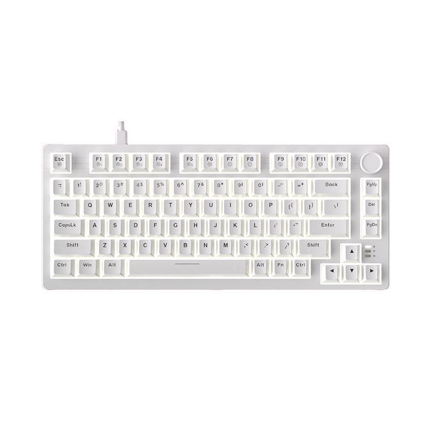  Bàn phím cơ DAREU EK75 Full white _Firefly switch 