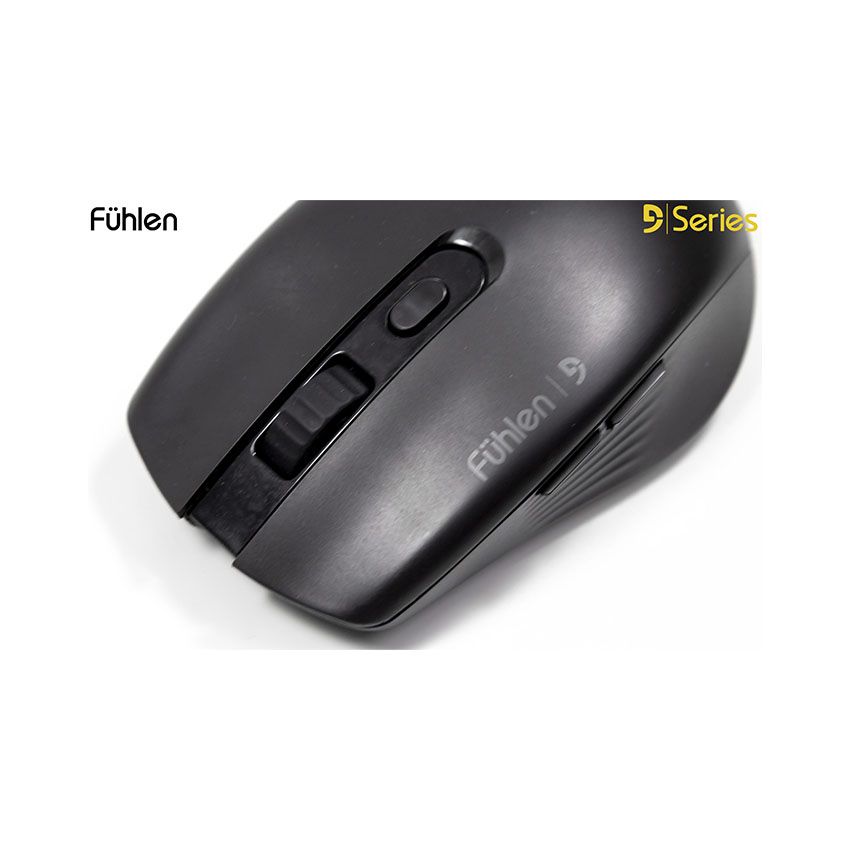  Chuột không dây Fuhlen B07S Black (Wireless 2.4Ghz/Bluetooth) 