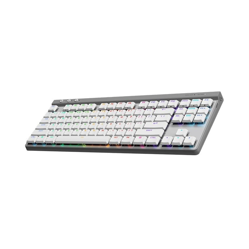  Bàn phím cơ Logitech G515 LightSpeed TKL Wireless White 