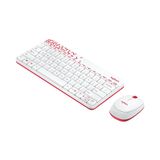  Bộ Bàn phím chuột Không dây Logitech MK240 Wireless Optical Trắng đỏ 