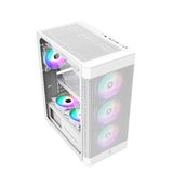  Vỏ máy tính Kenoo ESPORT AF100 - 3F (Size ATX - Full Thép) - Màu đen/trắng 