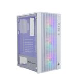  Vỏ máy tính KENOO ESPORT AF13 - 3F - Màu Đen/Trắng 