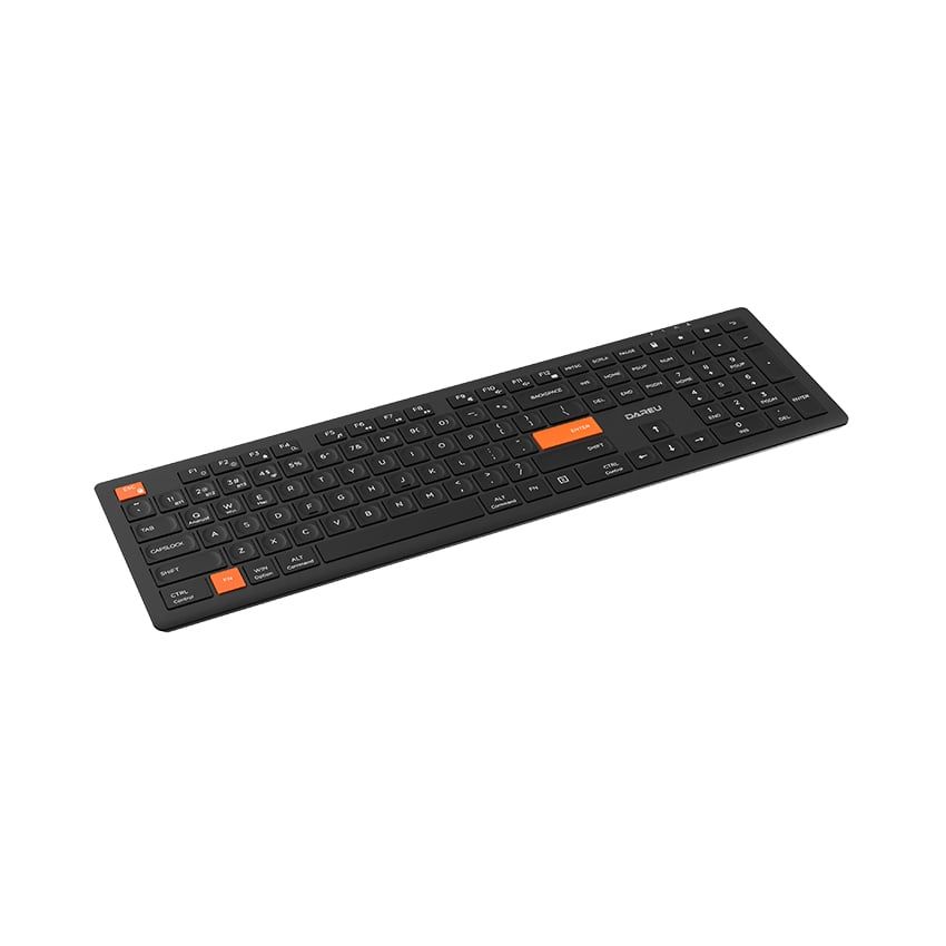  Bàn phím không dây DAREU LK150D Black Orange (Dual Mode, Scissor Switch) 