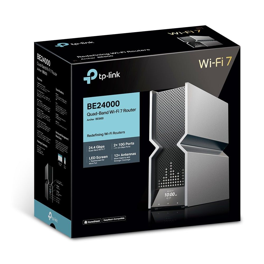  Archer BE900 Router Wi-Fi 7 BE24000 Bốn Băng Tần 