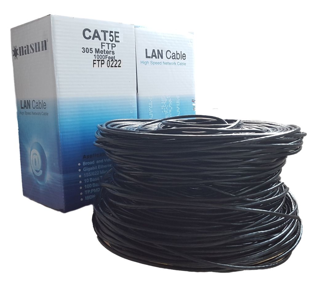 Dây mạng FTP Cat5e Nasun FTP-0222 