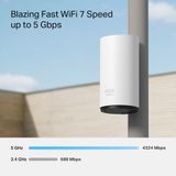  Deco BE25-Outdoor Hệ thống Mesh Wi-Fi 7 BE500 Trong nhà/ Ngoài trời 