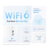  Deco X10 Hệ Thống Mesh WiFi 6 AX1500 Cho Gia Đình (3 Pack) 