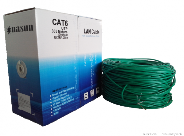  Dây mạng UTP Cat5e Nasun EXTRA-0388 