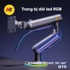  Giá Treo Màn Hình North Bayou G70 Màu Đen Xám , Led RGB (32-60 inch) 