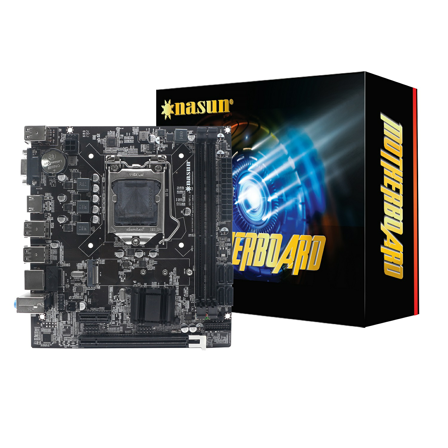  Main Nasun H61/ SK1155/ 1 cổng HDMI/ Mạng 1000Mbps 