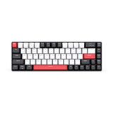  Bàn phím cơ không dây EDRA EK368L Black White Blue switch (Bluetooth, Wireless 2.4G) 