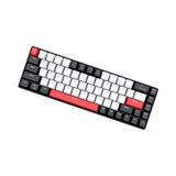  Bàn phím cơ không dây EDRA EK368L Black White Blue switch (Bluetooth, Wireless 2.4G) 