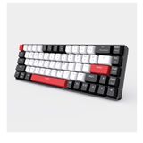  Bàn phím cơ không dây EDRA EK368L Black White Blue switch (Bluetooth, Wireless 2.4G) 