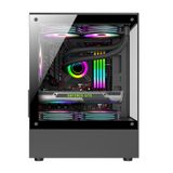  Vỏ máy tính KENOO ESPORT MK100 Trắng/Đen(Size M-ATX) 