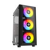  Vỏ máy vi tính KENOO ESPORT K300 -3F - Màu Đen 