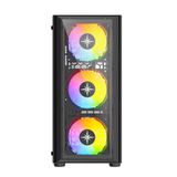  Vỏ máy vi tính KENOO ESPORT K300 -3F - Màu Đen 