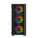  Vỏ máy vi tính KENOO ESPORT AF300 - 3F - Màu Đen 