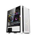  Vỏ máy vi tính KENOO ESPORT M500 - 3F - Màu Đen/Trắng 