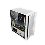  Vỏ máy vi tính KENOO ESPORT M500 - 3F - Màu Đen/Trắng 