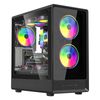  Vỏ máy tính KENOO ESPORT  MK326 - Màu Đen - (Size M-ATX) 