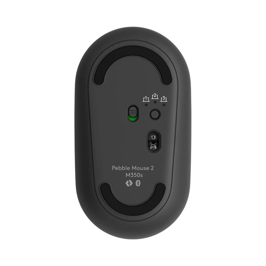  Chuột không dây Logitech Pebble M350s Màu Đen (Wireless/Bluetooth) 
