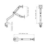  Giá đỡ màn hình máy tính North Bayou G45 Màu Đen (22-40 inch) 
