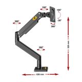  Giá đỡ màn hình máy tính North Bayou G45 Màu Đen (22-40 inch) 