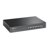  TL-SG1008MP Switch Để Bàn/ Gắn Tường 8 Cổng Gigabit với 8 Cổng PoE+ 