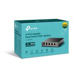  TL-SG105PE 5-Port Gigabit Easy Smart Switch with 4-Port PoE+ 