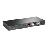  TL-SL1218P 16-Port 10/100 Mbps + 2-Port Gigabit Rackmount Switch with 16-Port PoE+ 