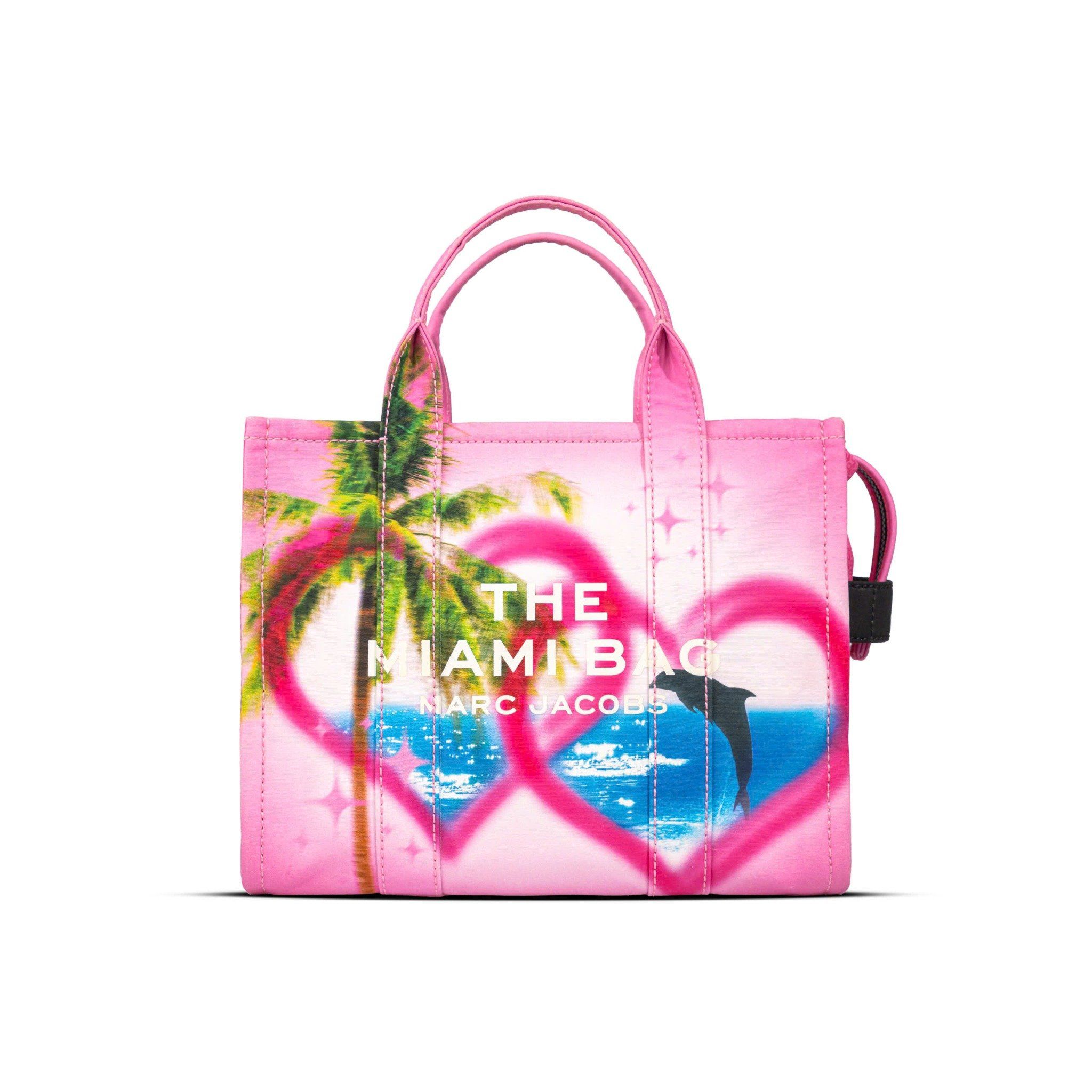  TÚI MARC JACOBS THE MIAMI BAG MÀU HỒNG CÁ TÍNH 