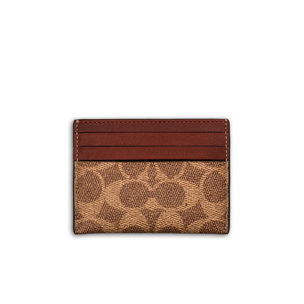  VÍ ĐỰNG THẺ CARD HOLDER COACH MEN'S FLAT CARD CASE 