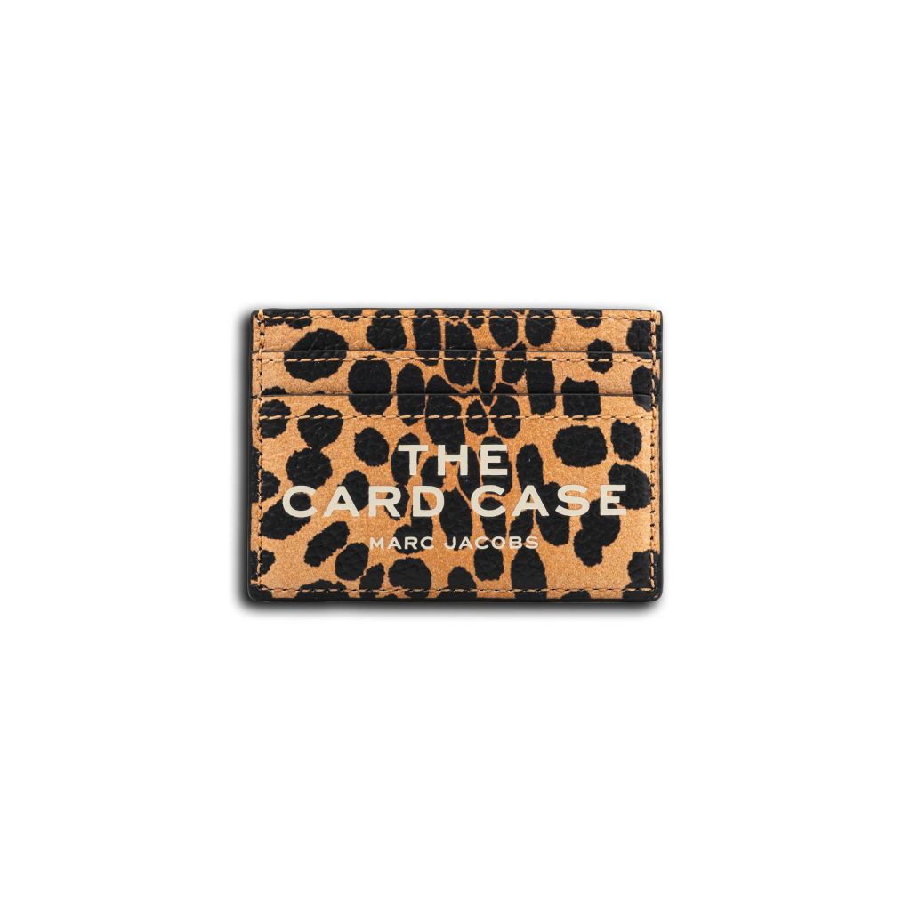  VÍ ĐỰNG THẺ MARC JACOB THE CHEETAH PRINTED CARD CASE MÀU DA BÁO ''2R4SMP0'' 