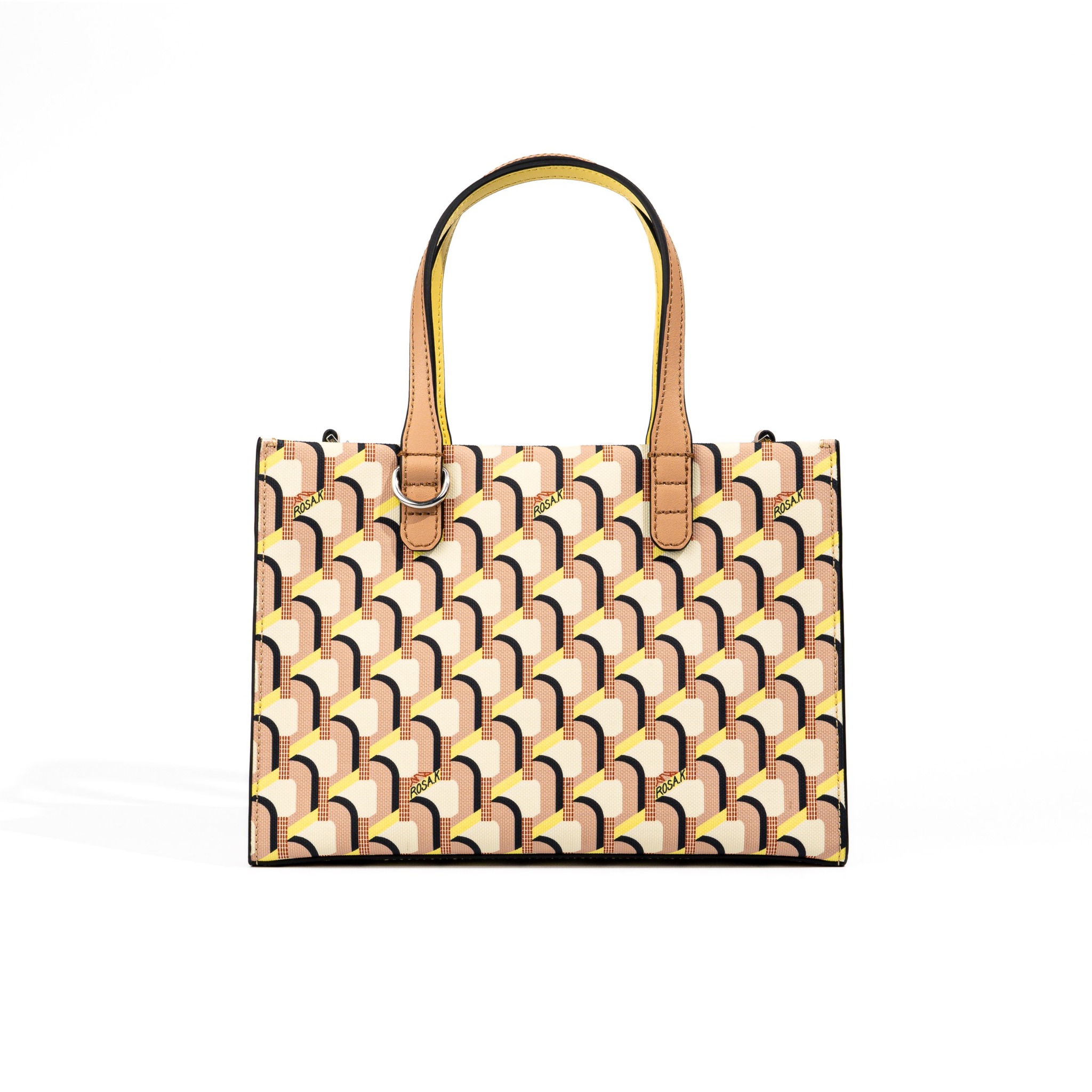 韓国大人気[rosa.K] CABAS MONOGRAM DAY TOTE CREAM BUTTER_SM TÚI ROSA.K CABAS MONOGRAM DAY TOTE CREAM BUTTER_''SM'' ''MTA