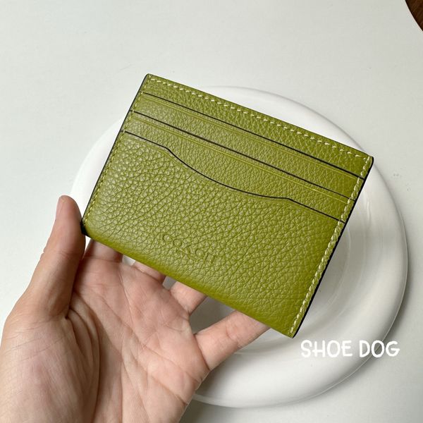  VÍ ĐỰNG THẺ COACH XANH LÁ ''CM436