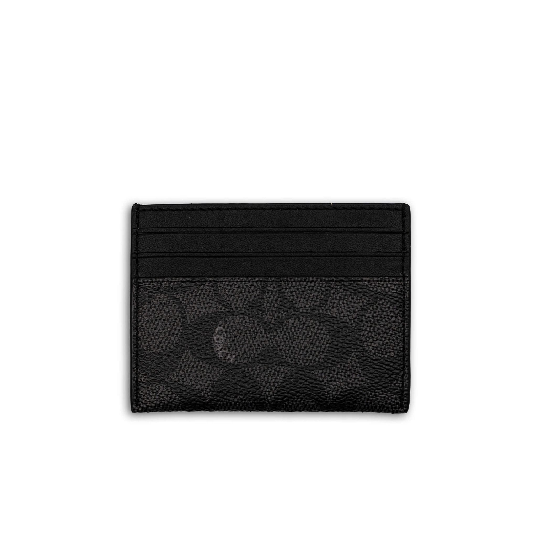  VÍ ĐỰNG THẺ CARD COACH ZIP CARD CASE WITH GRAPHIC IN BLACK FOR MEN 