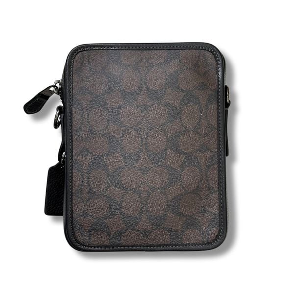  TÚI SULLIVAN CROSSBODY BAG IN SIGNATURE CANVAS MÀU NÂU ĐẬM ''STYLE NO. CAT78'' 