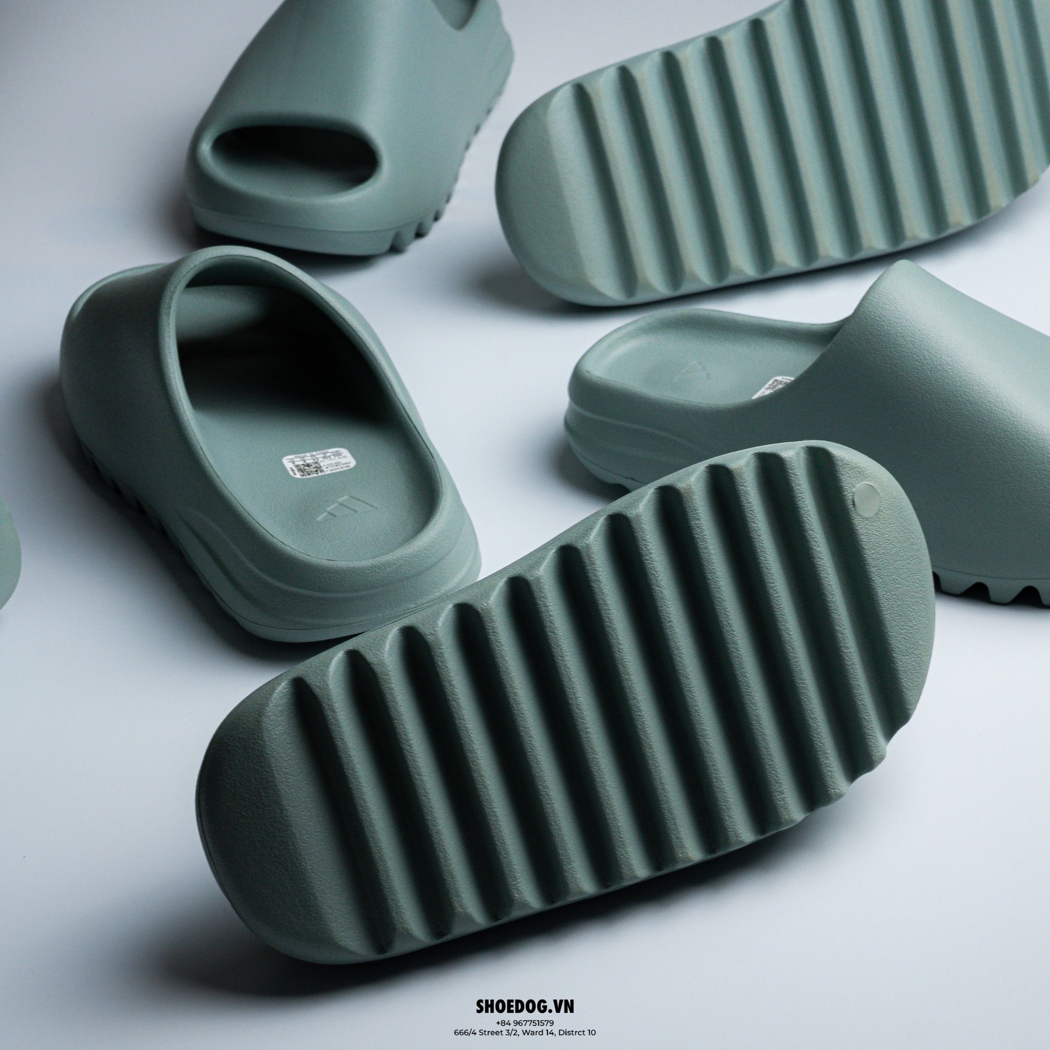  DÉP ADIDAS YEEZY SLIDE SLATE MARINE ''ID2349'' 